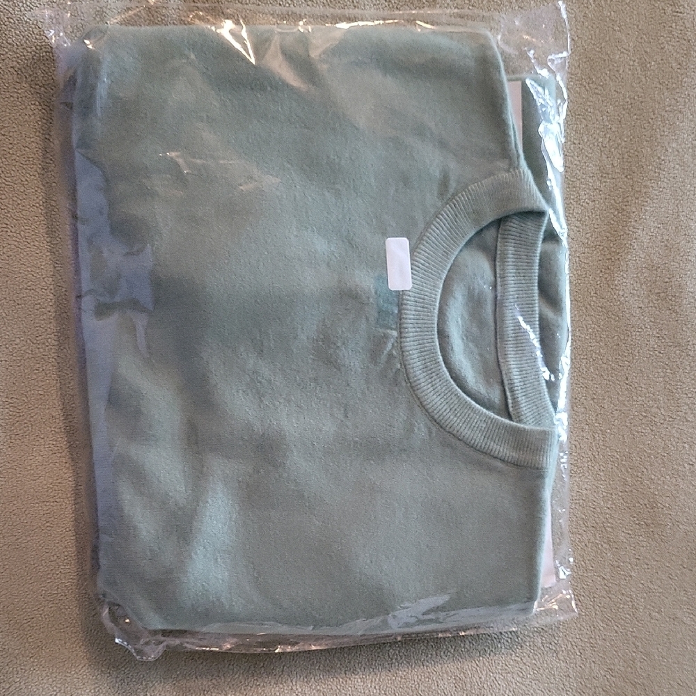 Men's Crewneck Sweater - Sage Green